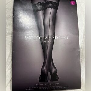 Victoria Secret Lace Top Thigh Highs SZ SM